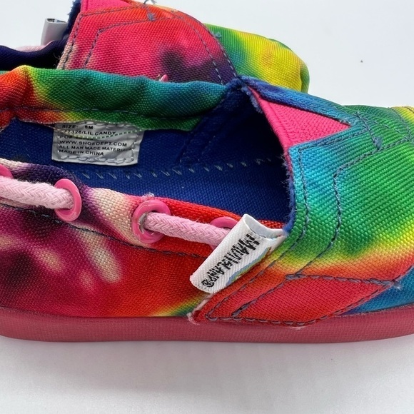MAUI ISLAND UNISEX BABY TIE DYE SHOES SIZE 6 - Picture 10 of 11